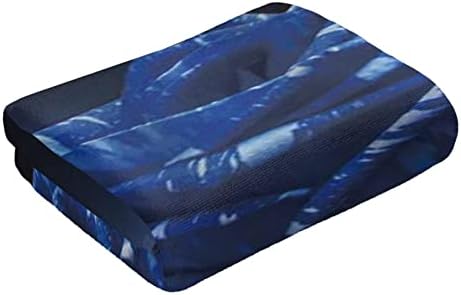 מגבת ורדים כחולים מגבת מיקרו -סיבר מגבת אורחת קישוטי אמבטיה ביתיים מגבת אצבעות אצבעות עם ספיגה גבוהה