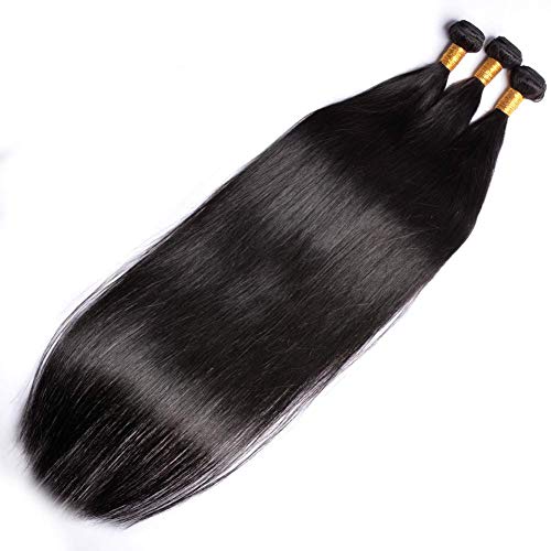 מורבו שיער ברזילאי לא מעובד שיער ישר 36 38 40 אינץ ארוך ישר שיער טבעי חבילות טבעי שחור לא מעובד ברזילאי ישר