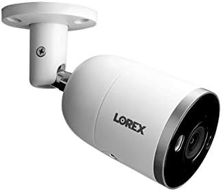 Lorex E892AB מקורה/חיצוני 4K Ultra HD הרתעה חכמה מצלמת כדורי IP עם תנועה חכמה פלוס, 150ft NV, CNV,