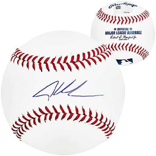 ADLEY RUTSCHMAN החתימה חתימה רשמית MLB BASBALL BALTIMORE ORIOLES FANATIC