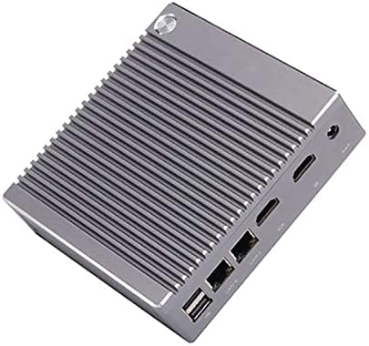 Hunsn Mini PC, תיבת מחשב נגן של שילוט דיגיטלי לבקרה תעשייתית, Android, ARM RK3399, BH20, 2 X LAN, 2 X