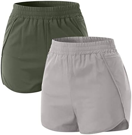 מכנסיים קצרים לנשים קיץ מזדמן בקיץ גבוה מותניים מותניים נוחים מכנסיים קצרים אימון מכנסיים אתלטים