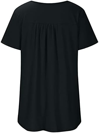 MOM מתנות מתנות נשים צמרות נשים מסתירות טוניקת בטן 2022 חולצות טי של שרוול קצר של קיץ