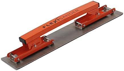 סכין מרק גמישה ארוכה Flexisander FFK056111, 22X4 ½ אינץ ', מיועדת ליישום מילוי על משטחים מעוקלים ושטוחים, המתאימים
