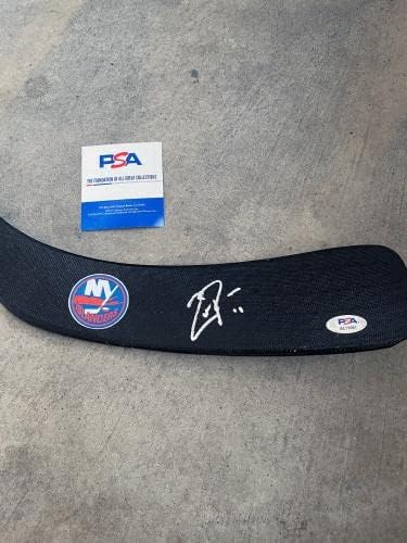 זאק פריז ניו יורק תושבי ניו יורק חתמו על חתימות הוקי מקל עם PSA COA - מקלות NHL עם חתימה