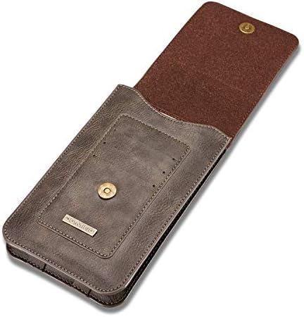 לכיסוי נרתיק טלפוני כיסוי DG.Ming Premium Peline Leather Case נרתיק כיסוי לחגורה קליפ לולאות סגירה מגנטית