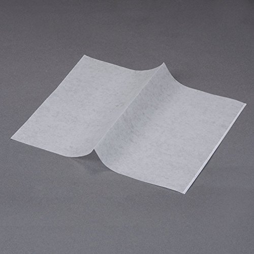 מאפיית מעדנייה נייר שעווה ממשק 8 x10.75 לבן - 500 גיליונות