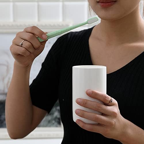כוס שטיפת פה קרמיקה של Rabyleo דגמים זוגיים של חדר אמבטיה ביתיים פשוטים שוטפים כוס חלב כוס חלב כוס חלב