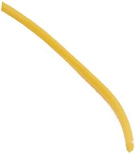 X-deree 0.56mmx0.86 ממ PTFE עמיד בטמפרטורה גבוהה צינורות צהובים 10 מטר 32.8ft (uti gialli insplenti ad