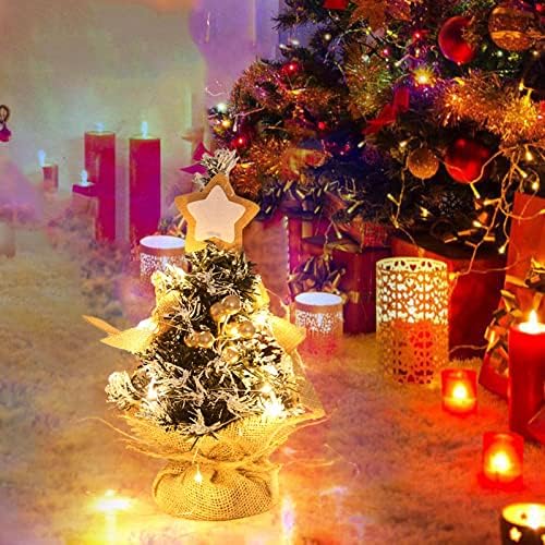 פסל קוף 30 סמ זוהר קישוט עץ חג המולד קישוט לחג המולד שולחן עיצוב מסיבה ביתית LED שולחן מיני חג המולד עץ חג