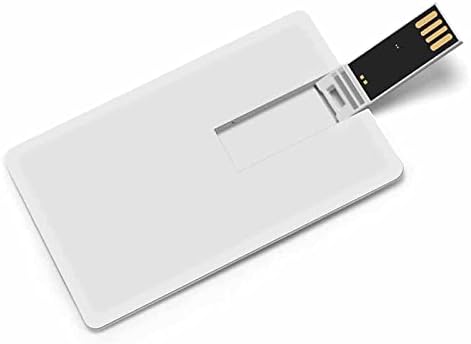 אני אוהב לב ארהב ארהב מסורתית FOLK USB DRIVE עיצוב כרטיסי אשראי USB כונן הבזק U DISK DRIVE 64G