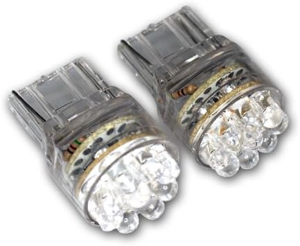 TuningPros LEDTL-T20-Y15 LED LED LED נורות T20 טריז, 15 סט צהוב 2-PC LED