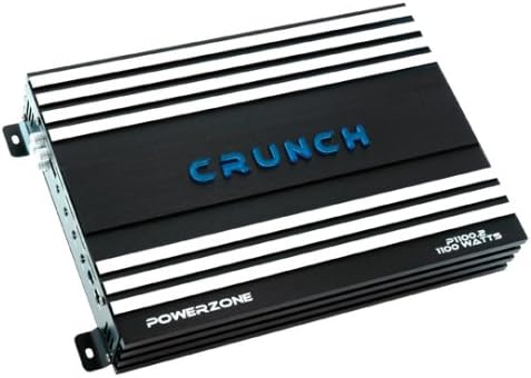 Crunch PowerZone P1100.2 1100 Maxx Watt Power A/B Class Class מגבר דו ערוצי