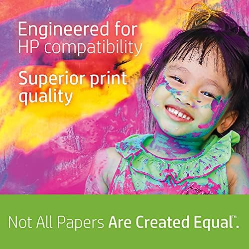 נייר הדפסה HP 207010, GE 97,112 ISO, 22 קילוגרם, 8-1/2 אינץ 'X11 אינץ', 500/RM, לבן
