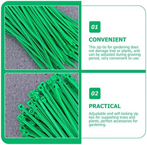 תוויות חוט עניבות דו -עניבה 5 יחידות מיקוד ירוק קשרי מיקוד ירוקים מיוג