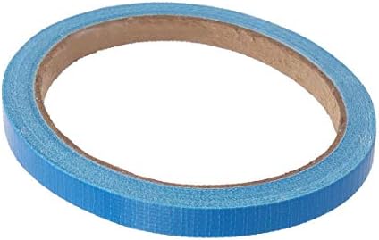 X-Deree כחול בודד צדדי דבק חזק דבק דבק קלטת צינור 0.3 אינץ 'רוחב 32.8ft אורך (cinta adhesiva