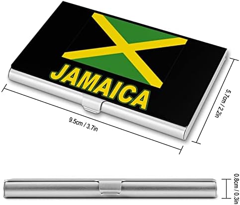 ג ' מייקה דגל כרטיס ביקור מחזיק כיס שם כרטיסי מגן מקרה עבור נשים גברים