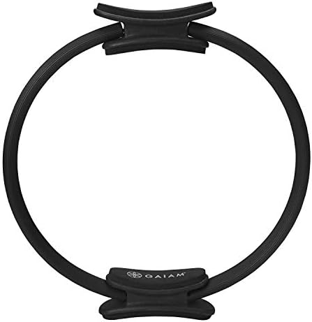 טבעת גאיאם פילאטיס 15 מעגל כושר-קל משקל וידיות מרופדות קצף עמידות / ציוד תרגיל התנגדות גמיש לזרועות