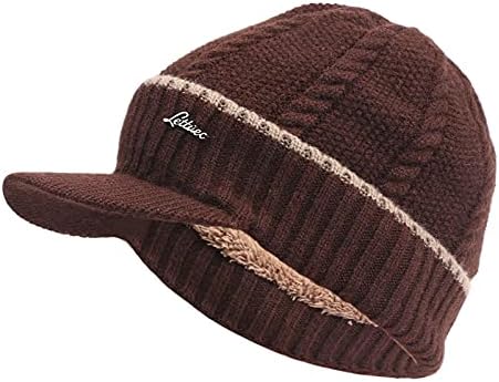 גברים נשים לסרוג כפת כובע לסרוג צמר בסוודרים כובע כובע חם הבוהן ספורט מעובה בייסבול כובעי לדעוך כדי להתאים אימון