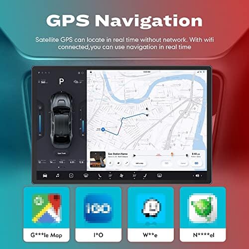 Wostoke 13.1 רדיו אנדרואיד Carplay & Android Auto Autoradio Navigation Navigation Stereo Multimedia Player