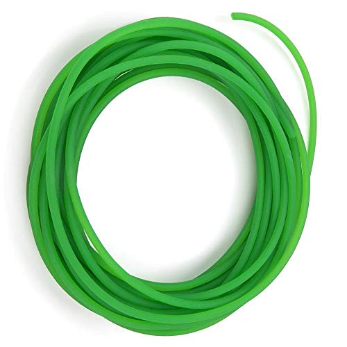 חגורה עגולה של אופתן עגולה, חגורת העברת PU פוליאוריטן חגורה עגולה להולכת כונן ירוק 4 ממ x 10 מ '