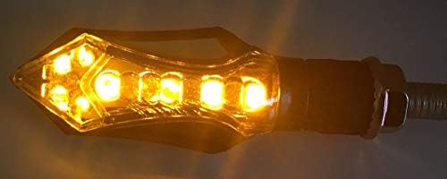 שחור עדשה ברורה להפוך אותות הוביל אורות מהבהב אינדיקטורים תואם עבור 2002 קוואסאקי נינג ' ה זקס7