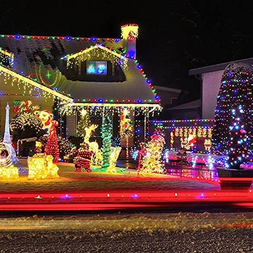 אורות חג המולד המופעלים באמצעות סוללה, 2 מארז 50 אורות מחרוזת המופעלים באמצעות סוללה 16 רגל