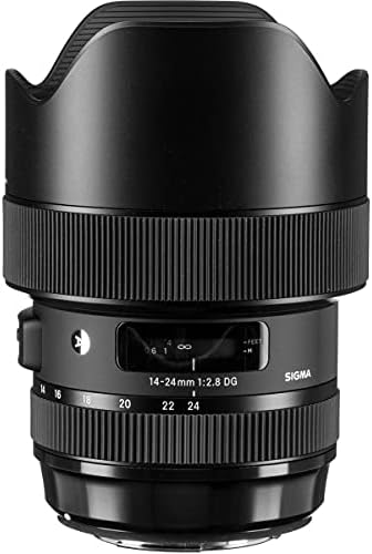 סיגמא 14-24 ממ F2.8 DG HSM עדשת זום זווית רחבה, עבור מצלמות Nikon DSLR אחריות ארהב, צרור עם Fotopro X-Go