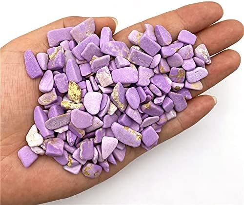 Ruitaiqin Shitu 50g גולמי סגול גולמי סגול נציץ Lepidolite Crystals Chips Chips דגימה סלעים עם אבנים מפוצלות
