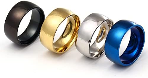 קולסו 8 ממ כחול טבעות לגברים ונשים אישית טבעת אישית טבעת חקוק טבעת-47584