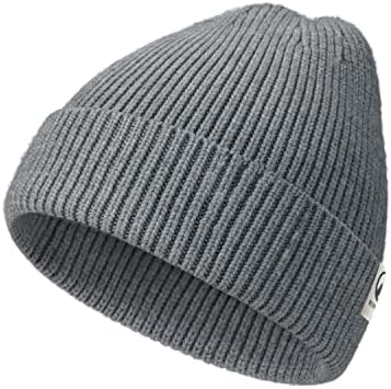 כובעי כפה של Rivmount לגברים נשים כפות עם כובעי שרוולים סרוגים פום סרוגים נתיב רך חם למזג אוויר קר חורפי