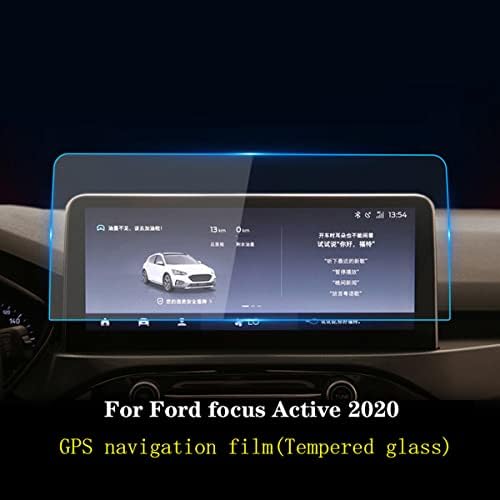 רכב מסך מכשיר פנל משוריינת זכוכית סרט מד מהירות מגן סרט אביזרי עבור פורד פוקוס פעיל 2020