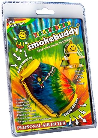 עשן באדי סמוקבאדי מקורי עניבת למות צהוב / כתום מגוון אישי אוויר מסנן