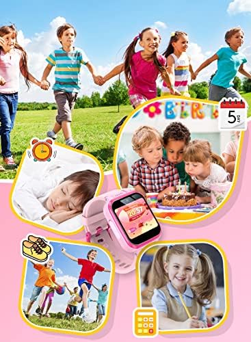 גופאו ילדים חכם שעון עבור בני בנות 3-10 שנים צעצועים, מסך מגע דיגיטלי מצלמה שעון עם משחקים, מוסיקה