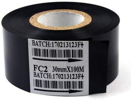שחור חם חותמת סרט 10 לחמניות פק 2 30 ממ איקס 100 מ עבור המתכנת מדפסת מכונה