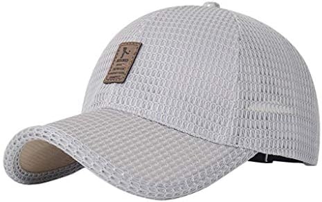 כובע בייסבול ספורט פראי קיץ אופנה כובע כובע חוף מגן מוצק כובע שמש גברים חיצוניים כובע סנאפבק כובע הגנת שמש נושמת