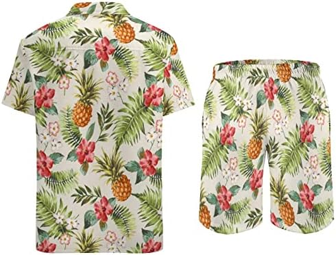 שלושה חלקים חליפות גברים גברים קיץ אופנה פנאי הוואי חוף הים חג החוף דיגיטלי 3 הדפסת גברים אופנה
