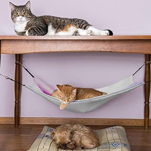 חתול כלוב ערסל סגול פרפר לחיות מחמד נדנדה מיטת מתאים כלוב כיסא רכב מקורה חיצוני