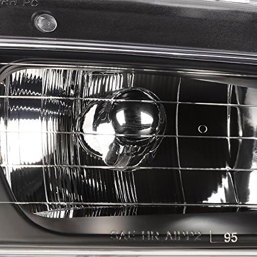 שחור סגנון דיור ברור פינת פנס מנורות+כלי ערכת תואם עם וויאג ' ר טאון & מגבר; המדינה גרנד קרוון 01-07