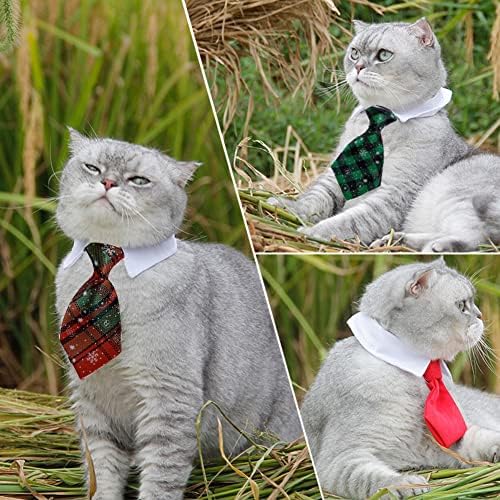 4 חתיכות חיות מחמד כלב חתול עניבת פרפר לחיות מחמד תלבושות מתכוונן פורמליות עניבה צווארון לחתולים כלבים קטנים