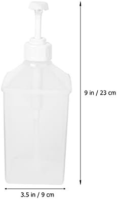 קבילוק 2 יחידות פלסטיק לסחוט בקבוקי תבלין מייסון צנצנת סירופ דבש מתקן משאבת בקבוק עבור מיץ קטשופ קוקי רטבים