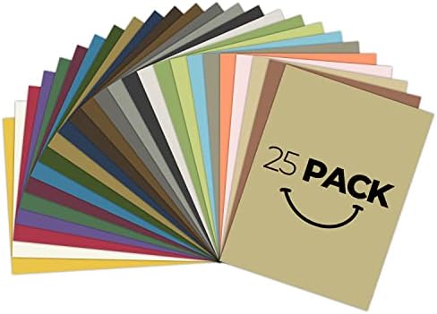 אמנות גולדן סטייט, חבילה של 25 9x12 לוחות מחצלות לא חתוכים צבעוניים - נהדר לתמונות, תמונות, מסגרות