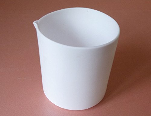 Deschem 200 ml, PTFE Beaker צורה נמוכה, Polytetrafluoroethylene Wabware