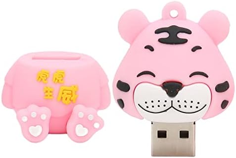 U Disk, 16GB/32GB/64GB/128GB USB2.0 Pink U Disk נייד קריקטורה חמוד גואוצ'או סגנון סיני בסגנון
