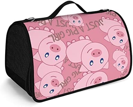 רק חזיר ילדה מנשא לחיות מחמד גור קטן תיק נשיאת תיק עבור חיצוני נסיעות הליכה קניות