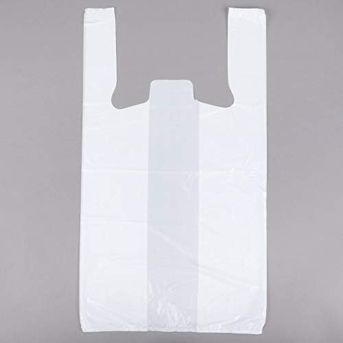שקית ניילון-שקית חולצה לבנה רגילה 11.5על 6.5על 21.5 0.5 מ ל