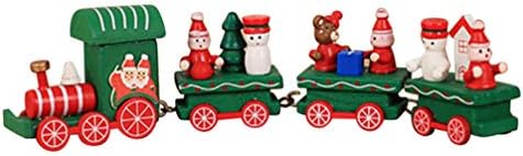 חג המולד רכבת קישוטי מיני עץ רכבת סט צעצועי מסיבת קישוט