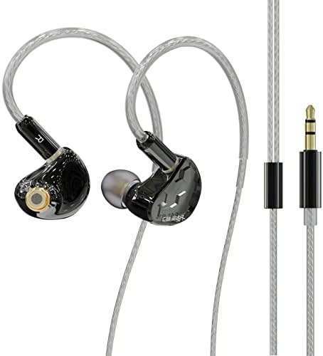 Yinyoo KZ ZST ו- KBEAR XUANWU באוזניות של צג אוזניים למוזיקאים, אוזניות IEM של איזון היברידי. 1BA+1DD HIFI אוזניות