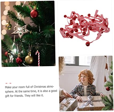 פעמוני סרט חג המולד של המוטון וינטג 'תפאורה ביתית וינטג' מלאכת קישוט מלאכת קישוט