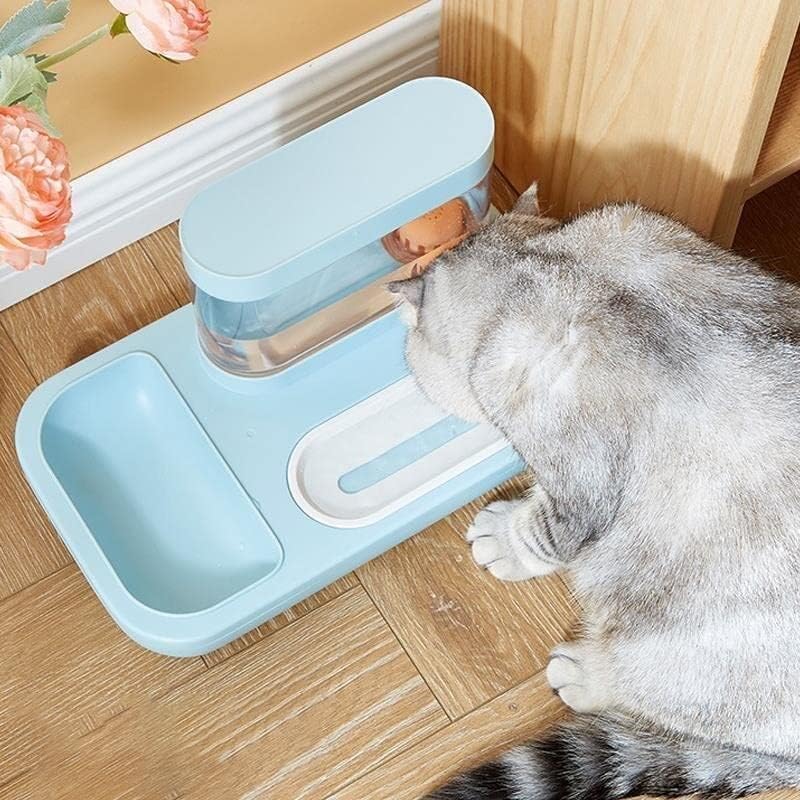כלב אוטומטי מתקן מזון אוטומטי מים כפול קערה לחיות מחמד קערת יובין1993